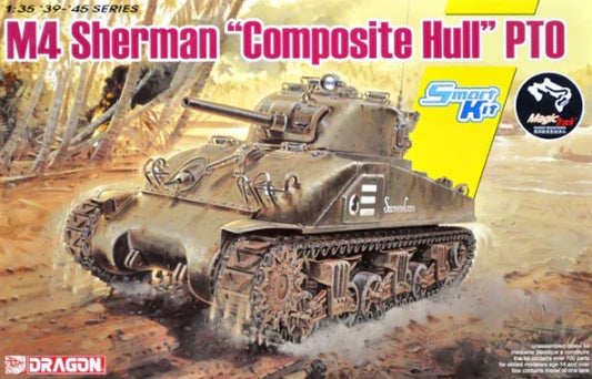 Dragon M4 Sherman "Composite hull" PTO 1/35