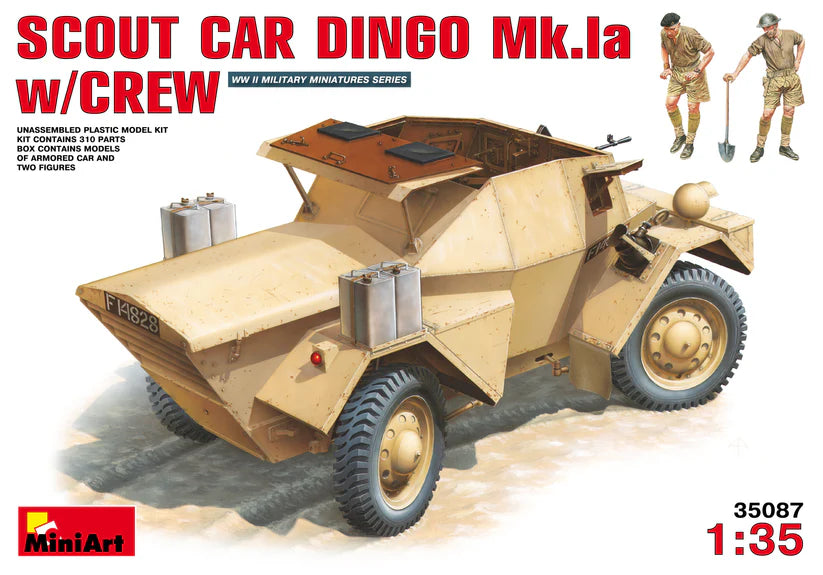 MiniArt Scout Car Dingo Mk.la w/Crew 1/35