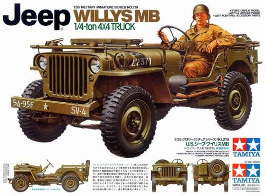 Tamiya 35219 Willys MB Jeep 1/35