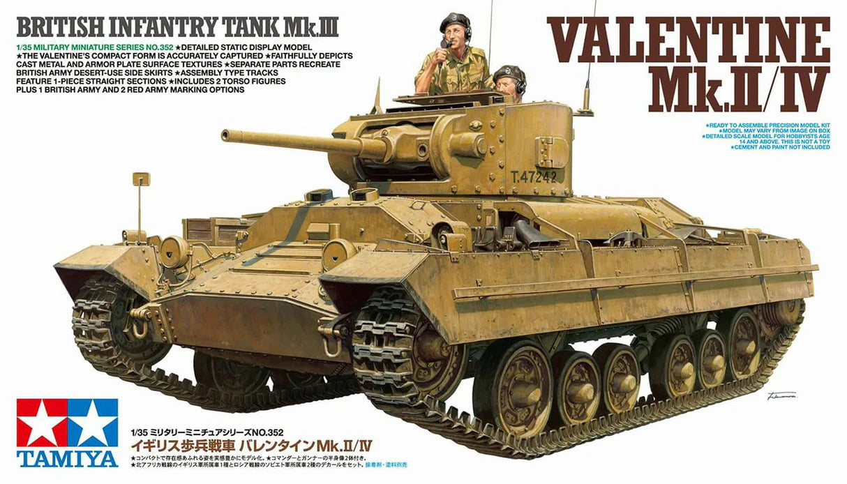 Tamiya Valentine Mk.II/IV 1/35