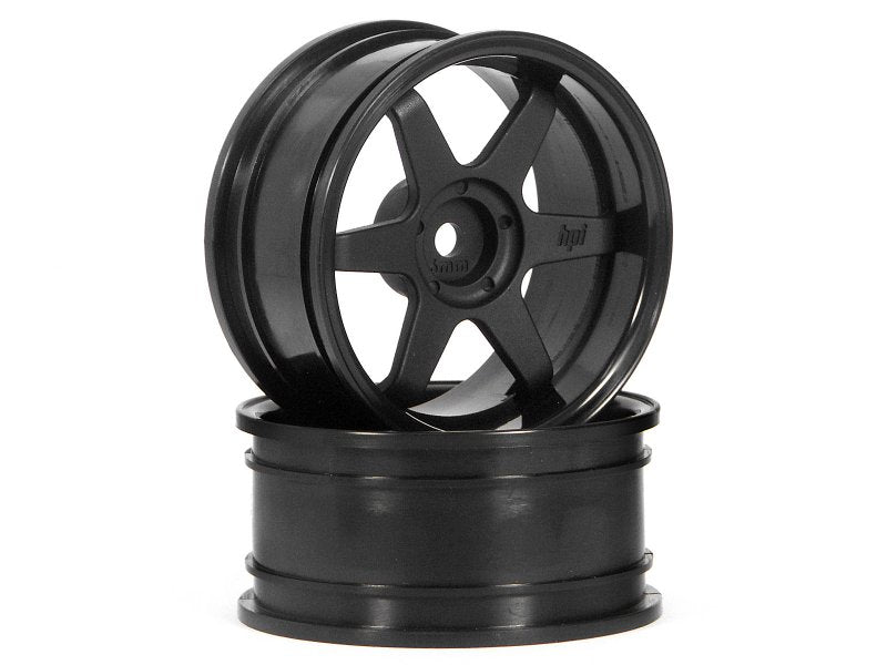 Hpi-Racing 3846 TE37 Wheel 26mm Black (6mm Offset)