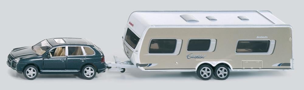 Siku 2542 car with caravan 1/55