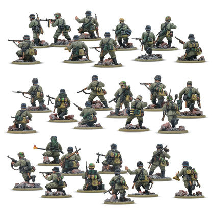 Bolt Action German Veterans platoon