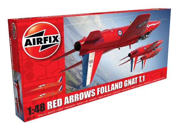 Airfix Red Arrows Folland Gnat T.1 1/48