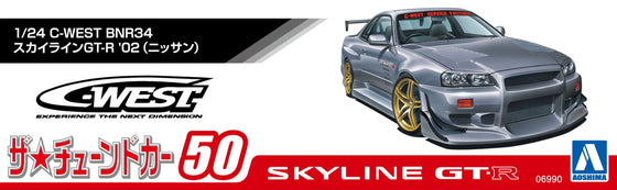 2002 C-West BNR34 Skyline GT-R 1/24