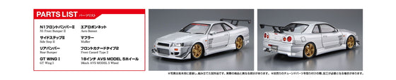 2002 C-West BNR34 Skyline GT-R 1/24