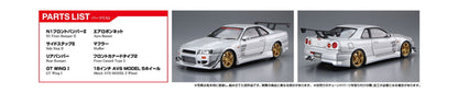 2002 C-West BNR34 Skyline GT-R 1/24