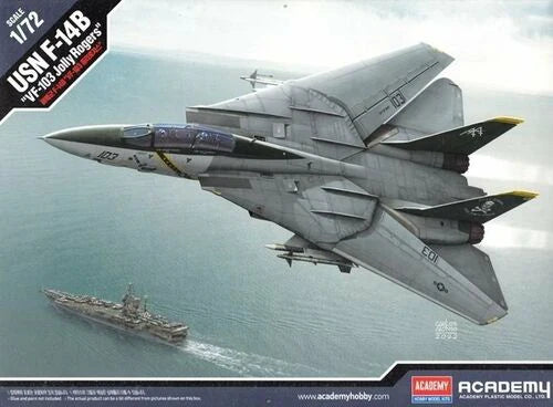 Academy USN f-14B "VF-103 Jolly Rogers" 1/72