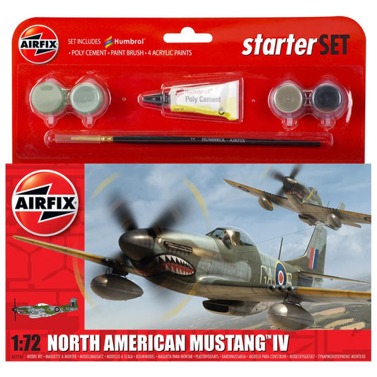 Airfix North American Mustang IV Gift Set