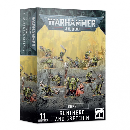Warhammer 40,000 Runtherd and Gretchin