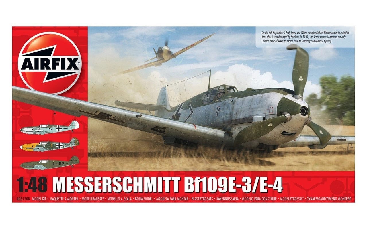 Airfix Messerschmitt Bf109E-3/E-4 1:48