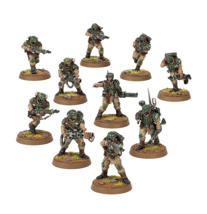 Warhammer 40,000 Astra MIlitarum Cadian Shock Troops