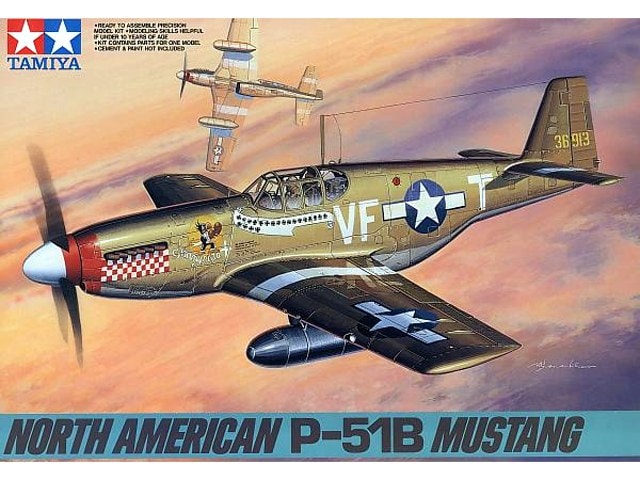 Tamiya North American P-51B Mustang 1/48