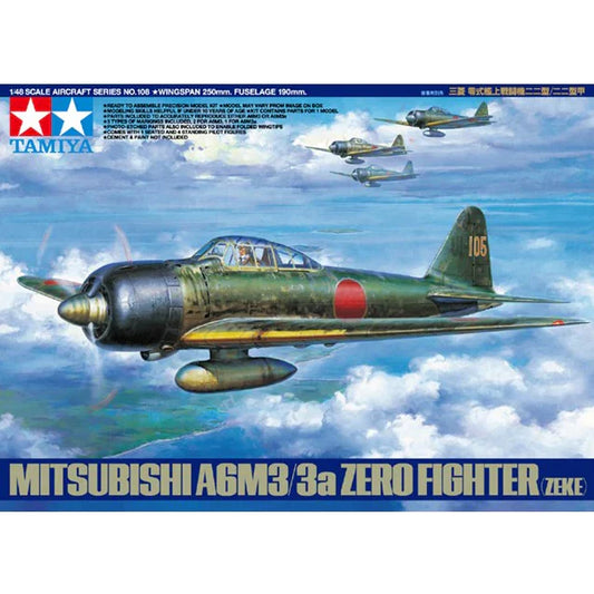 Tamiya Mitsubishi A6M3/3a Zero Fighter 1/48