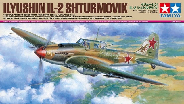 Tamiya Ilyushin IL-2 Shturmovik 1:48