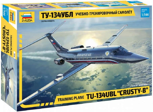 Zvezda Training Plane TU-134UBL "Crusty-B" 1/144