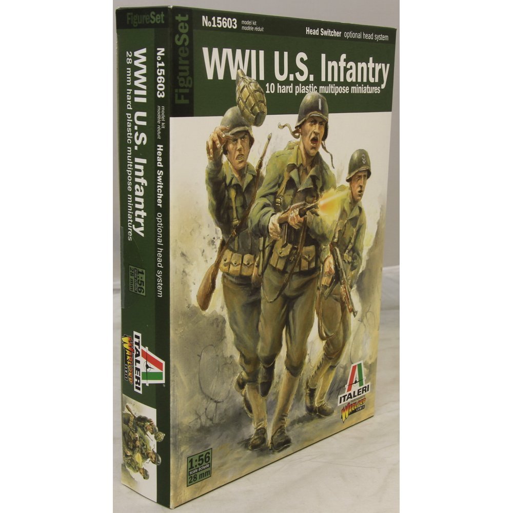 Italeri 15603 WWII U.S. Infantry