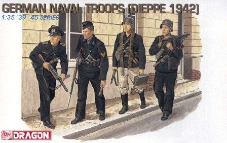 Dragon German Naval Troops (DIEPPE 1942) #6087
