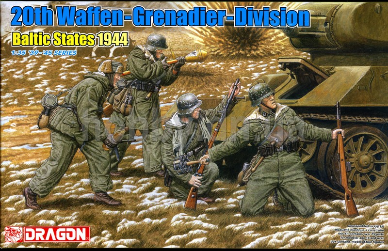 Dragon 20th Waffen-Grenadier-Division Baltic States 1944 1/35