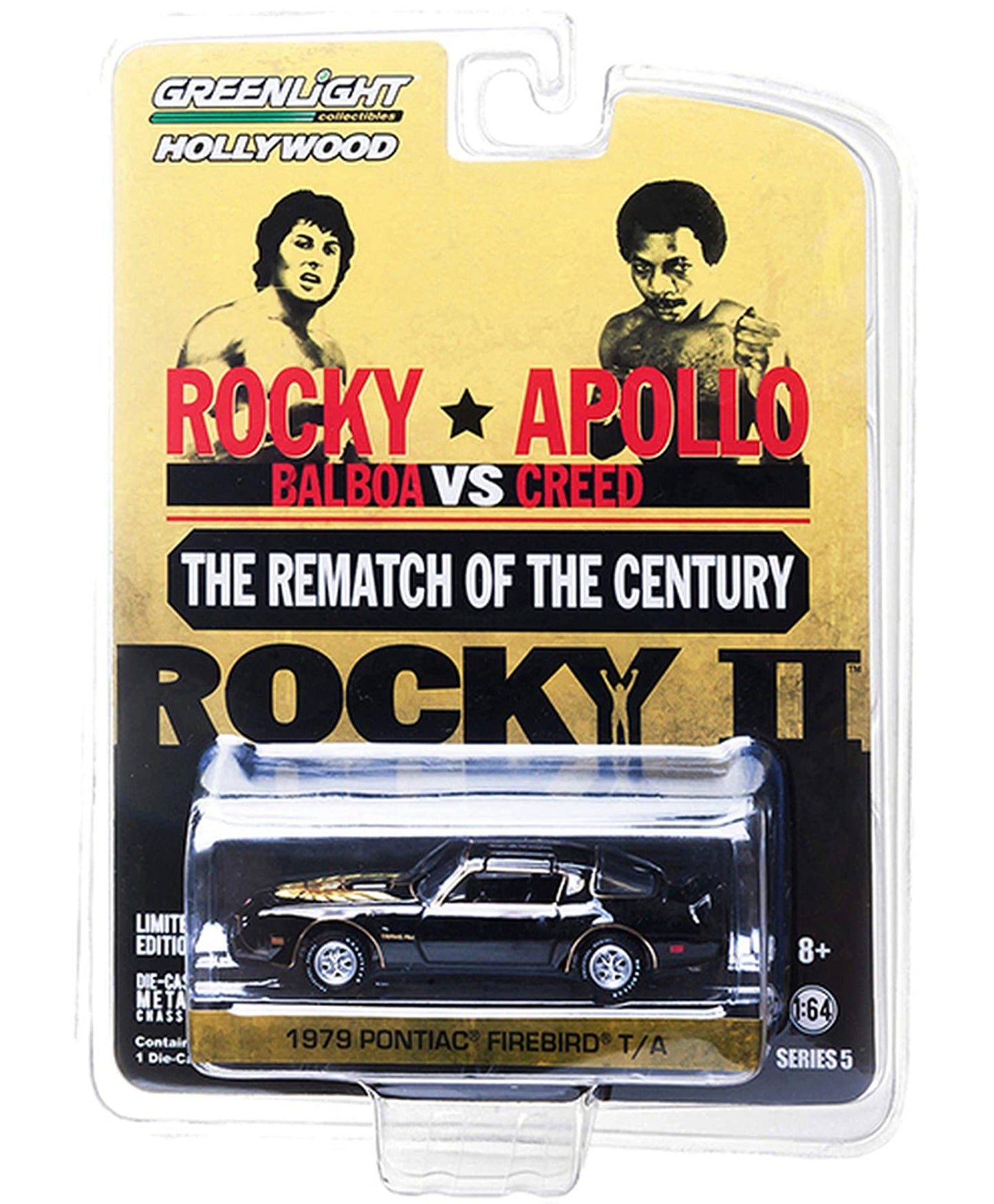 Greenlight Balboa vs Creed 1979 Pontiac Firebird T/A 1:64