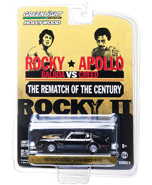 Greenlight Balboa vs Creed 1979 Pontiac Firebird T/A 1:64
