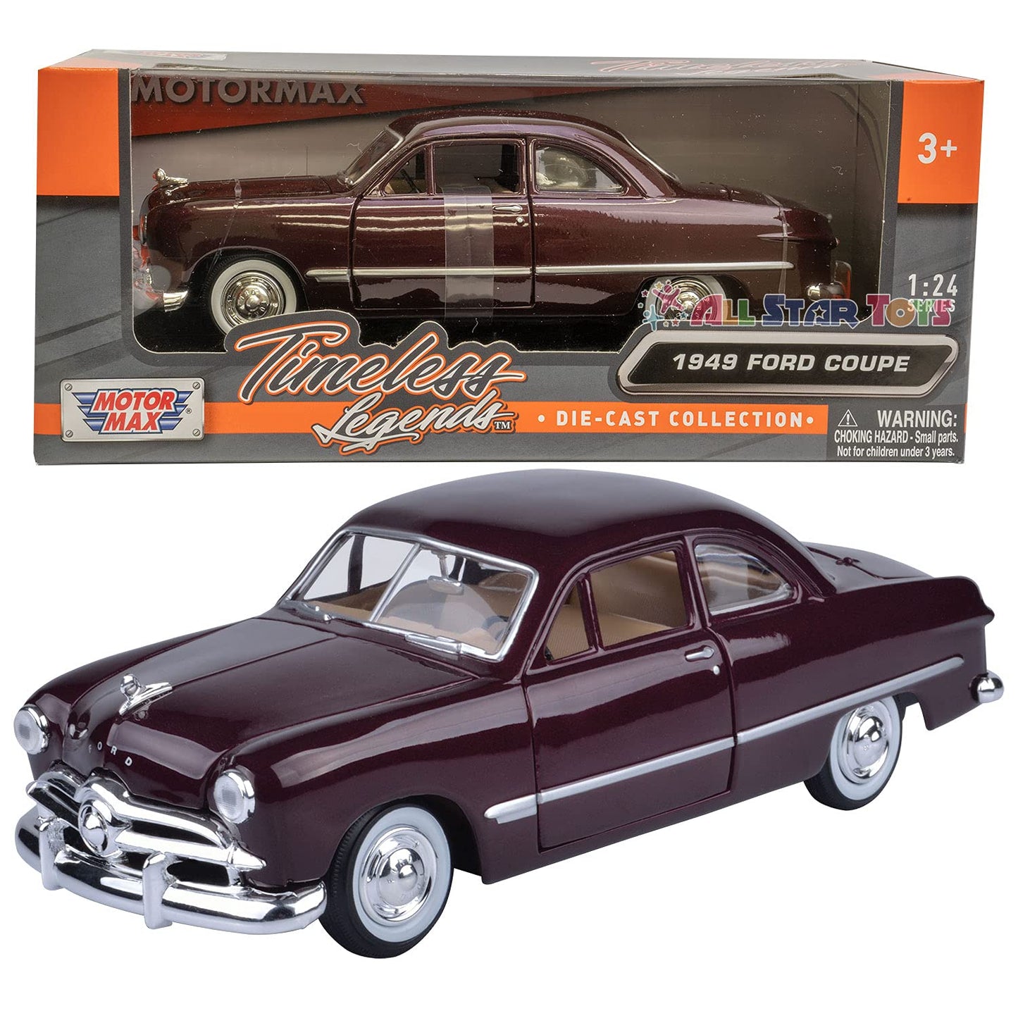 Motormax 1949 Ford coupe 1/24