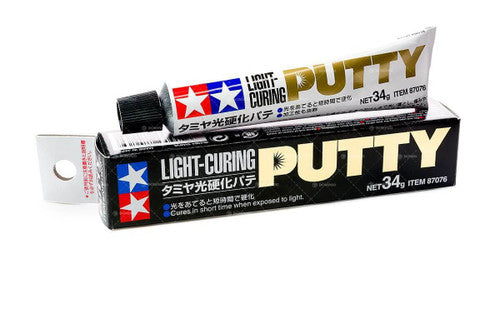 Tamiya Light Curing Putty 34g