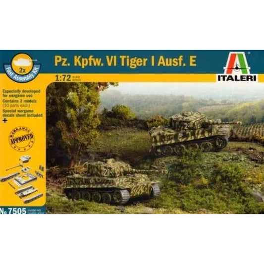 Italeri Pz. Kpfw. VI Tiger I Ausf. E 1:72