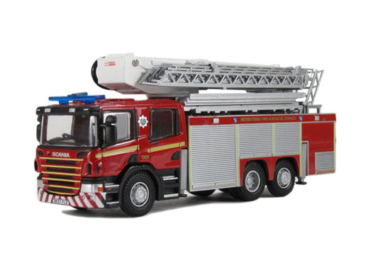 Oxford 1/76 Fire and Rescue Aerial Rescue Pump Fire Truck
