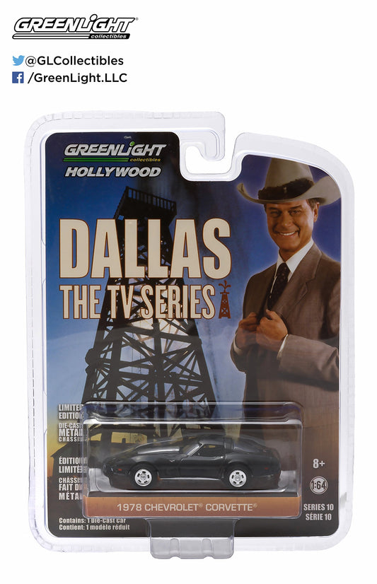 Greenlight Dallas the TV Series 1978 Chevrolet Corvette 1/64