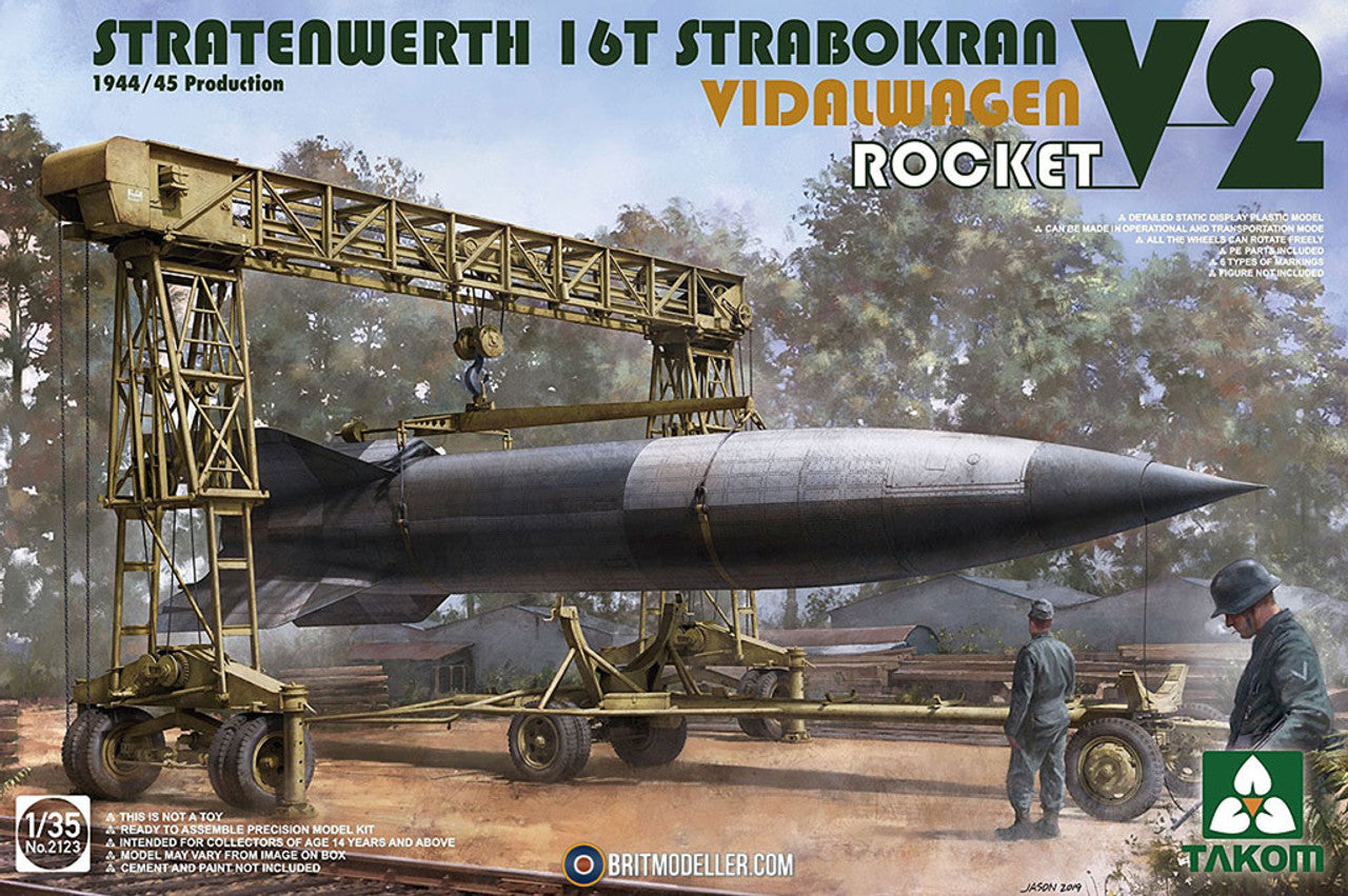 Takom 1/35 Stratenwerth W/ V2 Rocket