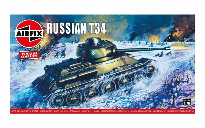 Airfix Russian T34 1:76