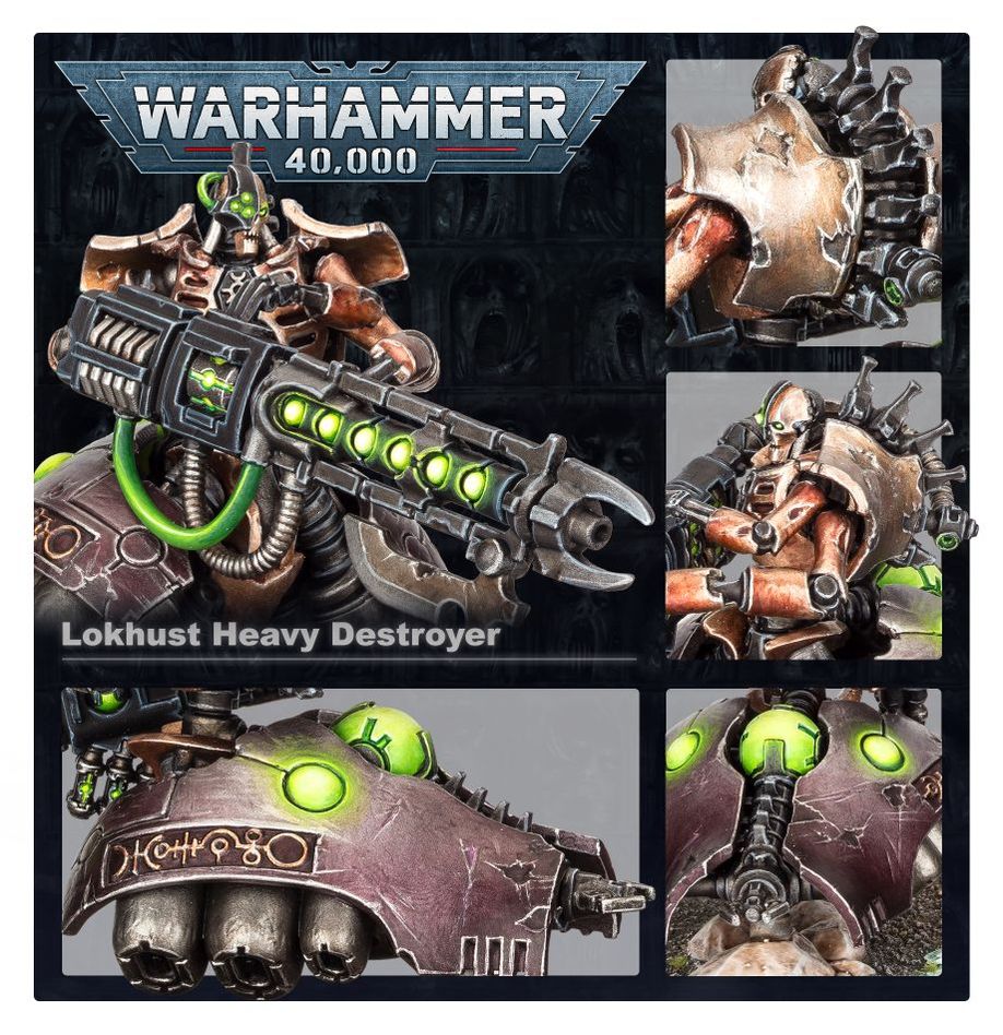 Warhammer 40,000 Necrons Lokhust Heavy Destroyer