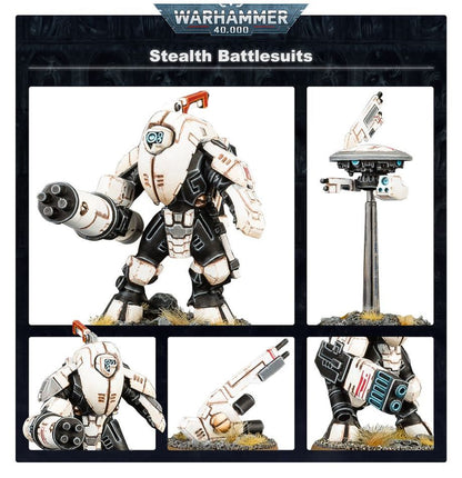 Warhammer40,000 T'au Empire Stealth Battlesuits