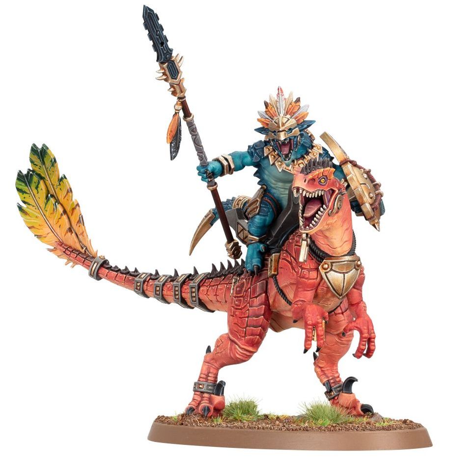 Age Of Sigmar Seraphon Aggradon Lancers