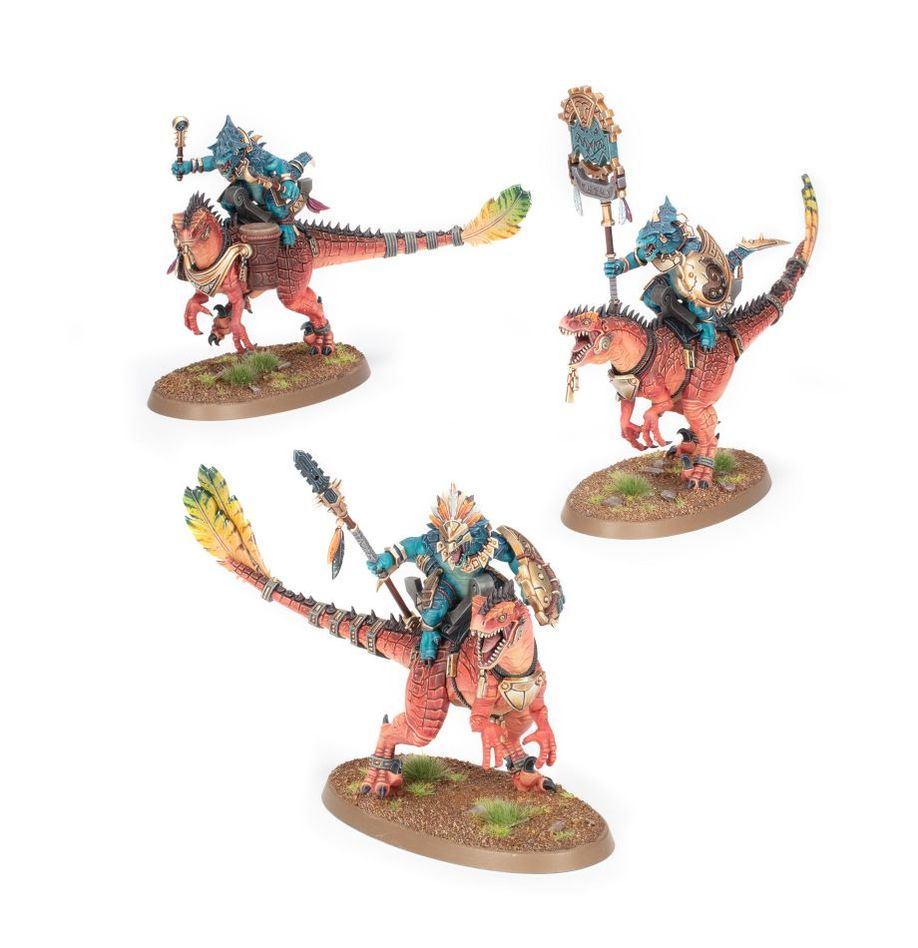 Age Of Sigmar Seraphon Aggradon Lancers