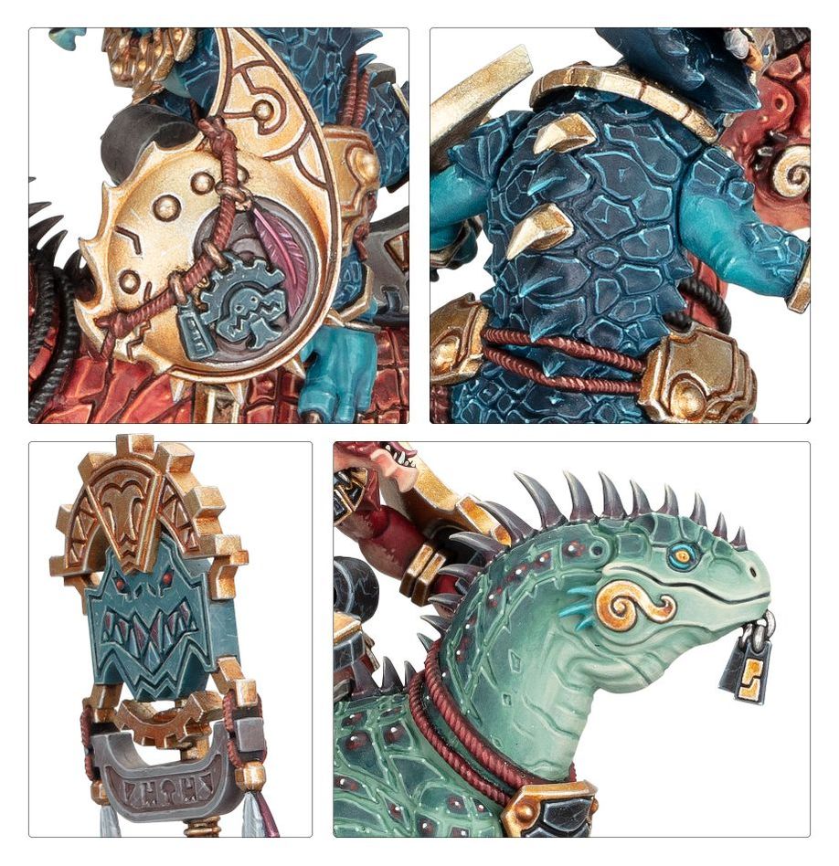 Age Of Sigmar Seraphon Aggradon Lancers