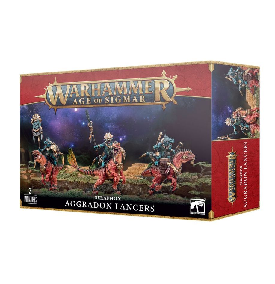 Age Of Sigmar Seraphon Aggradon Lancers