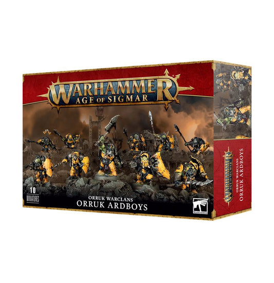 Age Of Sigmar Orruk Warclans Orruk Ardboys