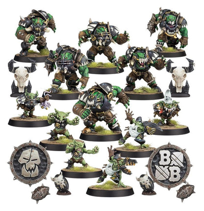 Blood Bowl Black Ork Team