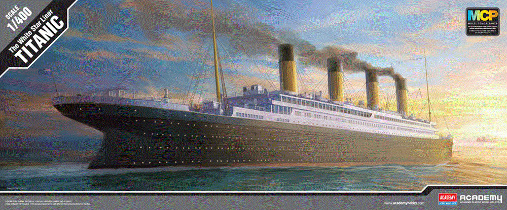 Academy White Star liner titanic 1/400