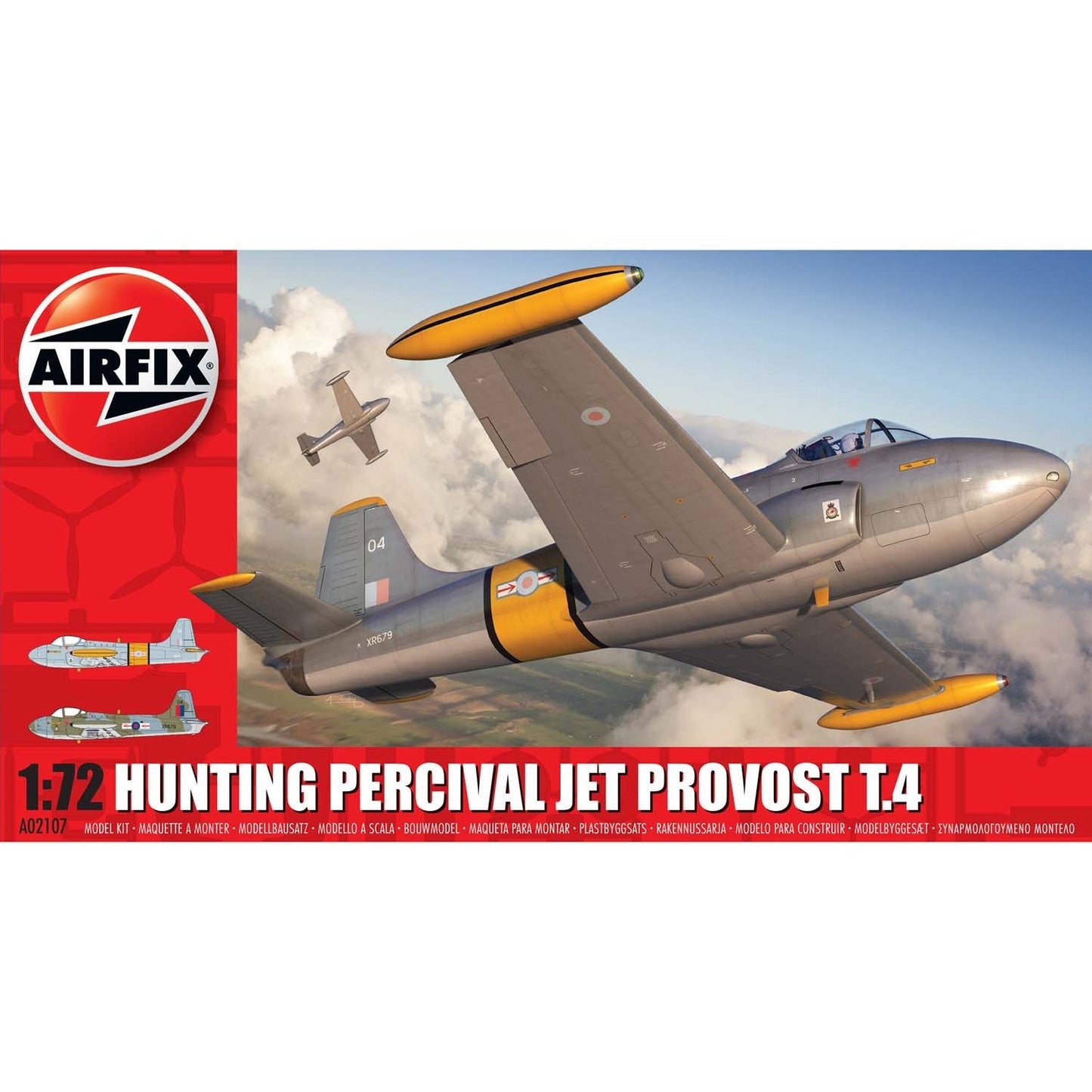 AIRFIX 1/72 HUNTING PERCIVAL JET PROVOST T.4