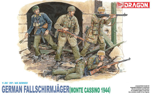 Dragon German Fallschirmjager (Monte Cassino 1944) 1/35