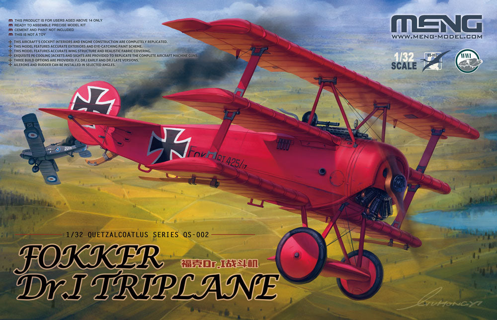Meng Fokker Dr.I Triplane 1/32