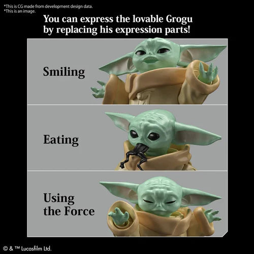 Star Wars Grogu model kit