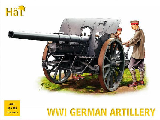 HAT WWI German Artillery 1/72