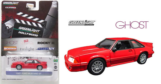 Greenlight Ghost 1987 Ford Mustang GT 1/64