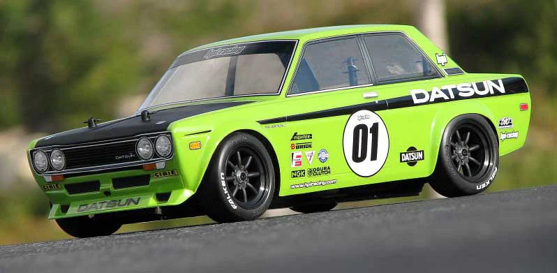 Hpi-racing 7209 Datsun 510 Clear Body true ten