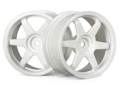 Hpi-Racing R/C 3840 TE37 Wheel 26mm White (3mm Offset)