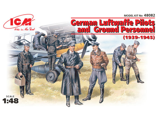 ICM German Luftwaffe Pilots and ground Personnel (1939-1945) 1/48